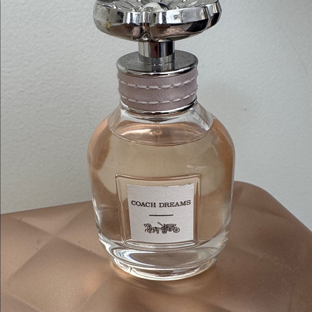 Coach Dreams Fragrance - Soft Pink and Silver
